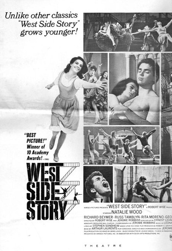 レア 映画パンフ ウエスト サイド物語 West Side Story 1961 レア 映画パンフ ウエスト サイド物語 West Side Story 1961
