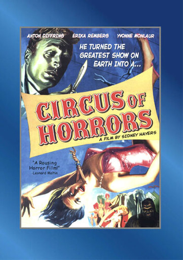 CIRCUS OF HORRORS (1960) - DVD