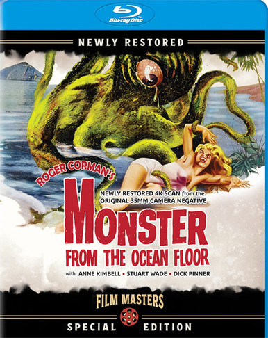 MONSTER FROM THE OCEAN FLOOR (1954) - Blu-Ray