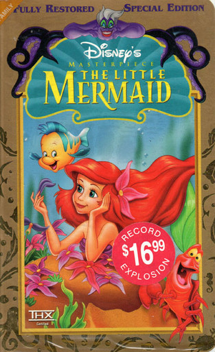 リトルマーメイド Special Limited Edition LITTLE MERMAID (1998 Fully Restored Special Edition) - VHS