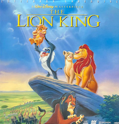 LION KING (1994/New and still sealed!) - Laser Disc