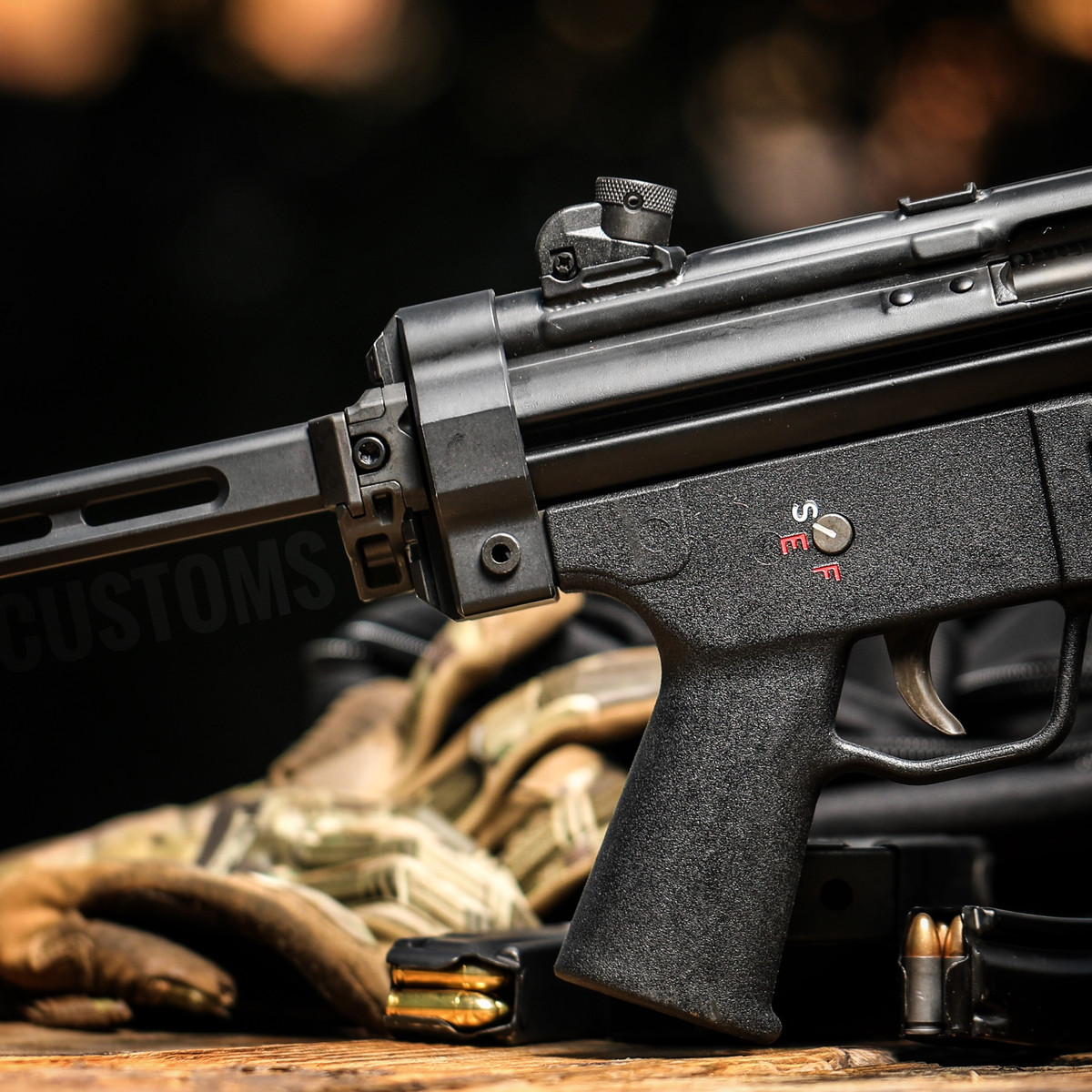 J-MAC CUSTOMS RSA-MP5 HK MP5用 1913ストックアダプター-