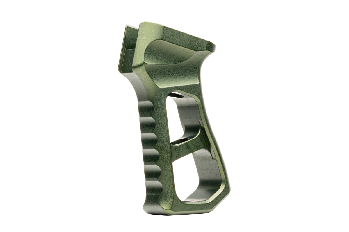 Green Skeletonized Pistol Grip for AKs - JMac Customs LLC