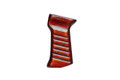Ribbed Laminate Wood Pistol Grip