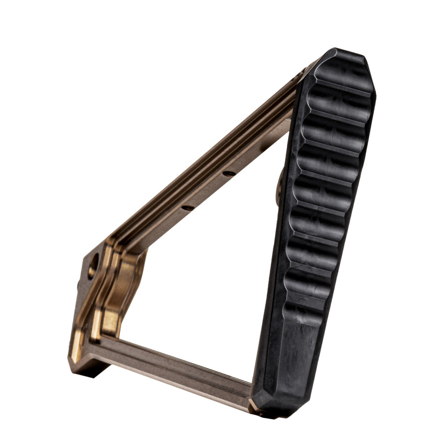 Tan TS-9P - Triangle Stock 9" with Rubber Buttpad