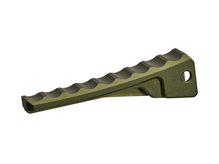 Green Folding Buttplate for Arm Bar