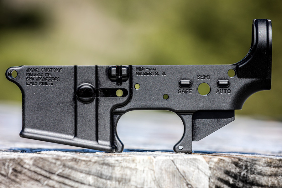 AR-15 M4 Forged Lower Receiver - JC Logo