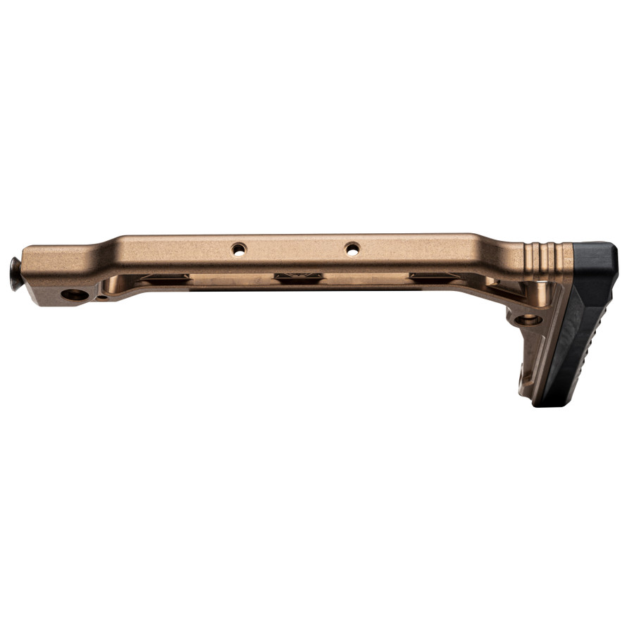 Tan SS-8RP - Skeleton Stock 8" with Rise and Rubber Butt Pad