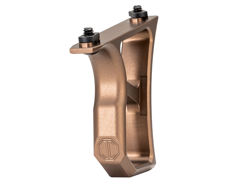 Tan SFG - MLOK Skeleton Forward Grip with  HRD MLOK Handstop