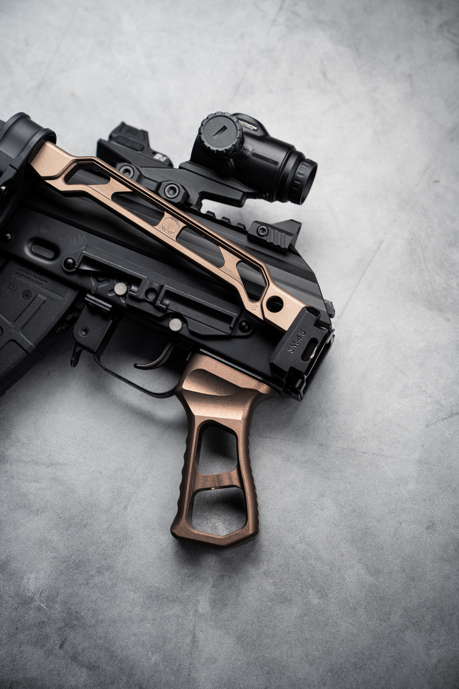 Tan Skeletonized Pistol Grip for AKs