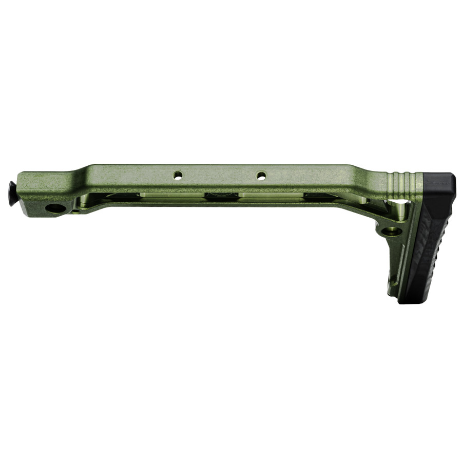 Green SS-8RP - Skeleton Stock 8" with Rise and Rubber Butt Pad