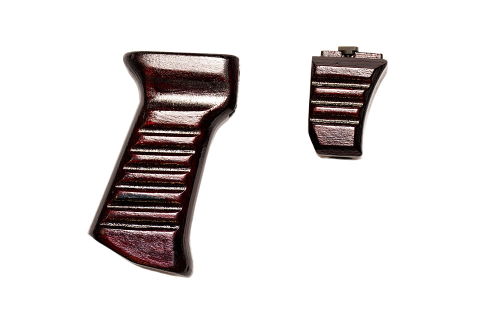 Ribbed TAB MLOK Handstop Birch Laminate