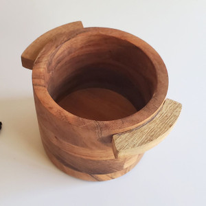 handcarved wooden pinch bowl handcarved wooden pinch bowl