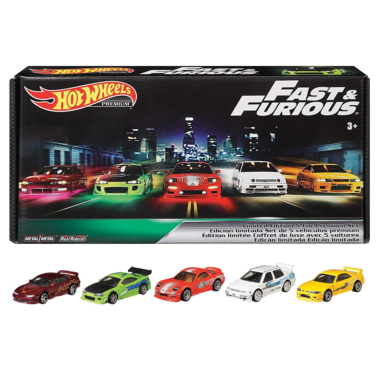 hot wheels car set of 5