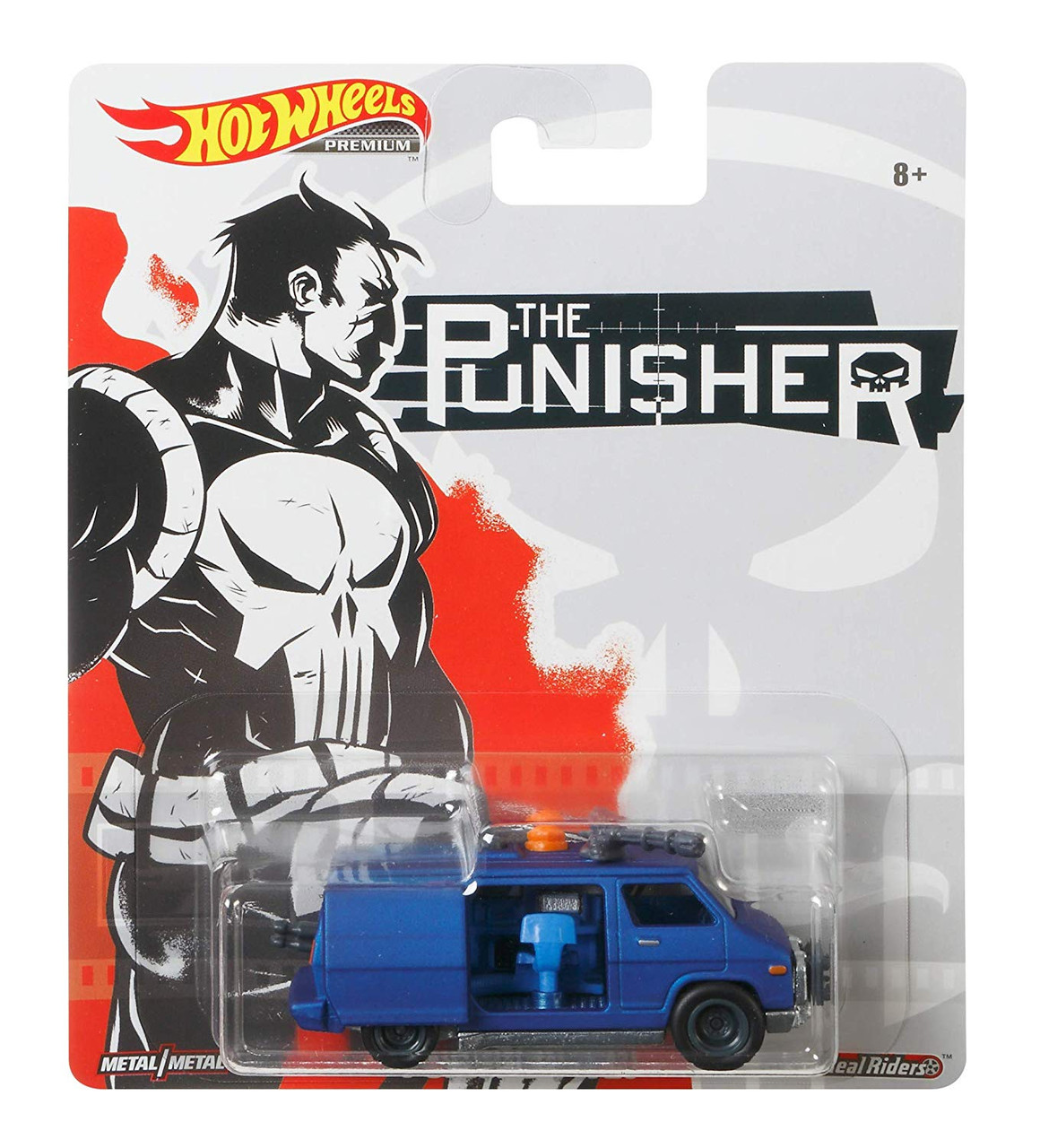 hot wheels punisher van