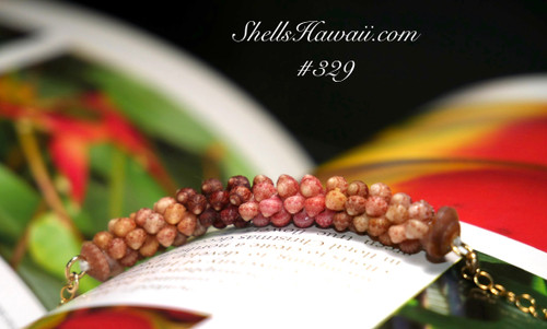 16 3/4" Kahelelani minimalist shell pendant/necklace #329