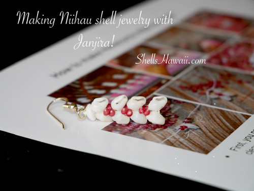 Hawaiian jewelry shells, Kahelelani shell supply, Genuine Niihau shells, Hawaiian craft shells, Niihau shell earrings DIY Hawaiian jewelry shells, Kahelelani shell supply, Genuine Niihau shells, Hawaiian craft shells, Niihau shell earrings DIY