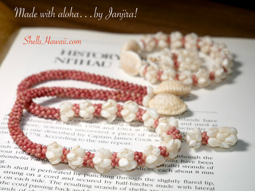 Custom Niʻihau Shell Jewelry Set – Final Balance for Diane