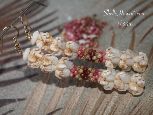 Ni'ihau Shell Earrings – Handcrafted Hawaiian Earrings with