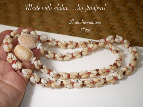 Authentic Hawaiian Shell Jewelry – Genuine Shell Lei from Niʻihau