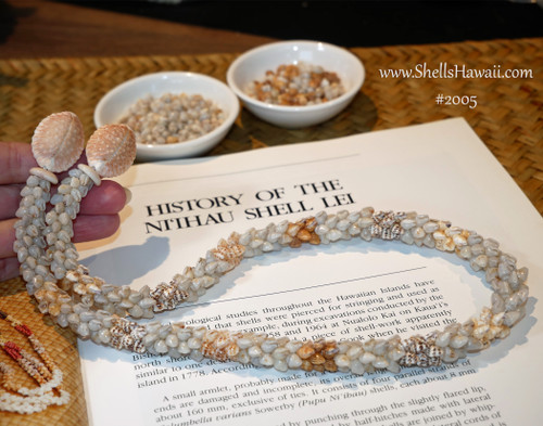 Authentic Hawaiian Shell Jewelry – Genuine Shell Lei from Niʻihau
