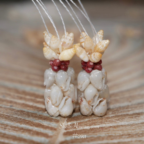 Four Strand Niʻihau Shell Earrings – Traditional Hawaiian Elegance