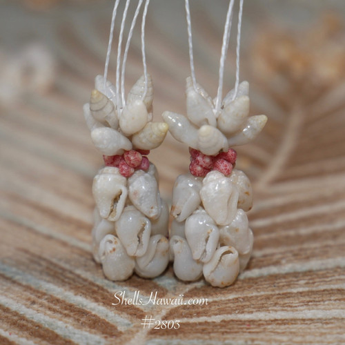 Four Strand Niʻihau Shell Earrings – Traditional Hawaiian Elegance