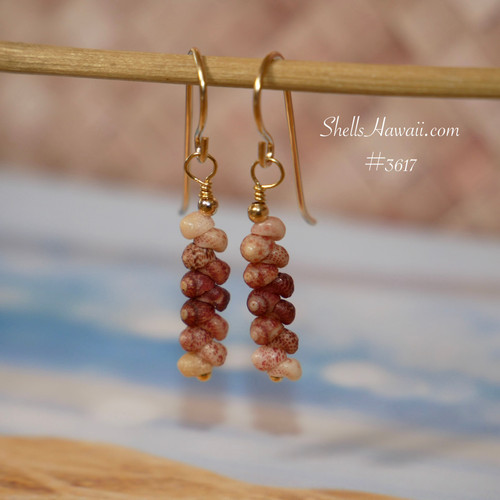 Ni'ihau Shell Earrings – Handcrafted Hawaiian Earrings with