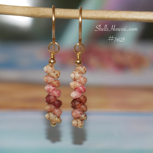 nier_3625
Dainty shell drop earrings with Kahelelani shells in green, pink, and brown tones, minimalist island style earrings, tiny colorful seashell earrings gold filled hooks, gift for her. Hawaiian shell earrings gift under $100