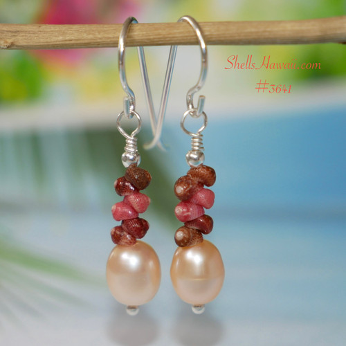 Ni'ihau Shell Earrings – Handcrafted Hawaiian Earrings with