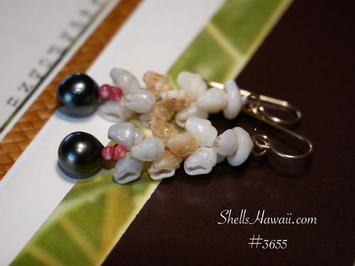 Ni'ihau Shell Earrings – Handcrafted Hawaiian Earrings with