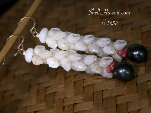 Ni'ihau Shell Earrings – Handcrafted Hawaiian Earrings with