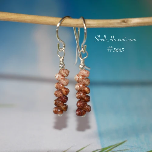 Ni'ihau Shell Earrings – Handcrafted Hawaiian Earrings with