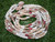 ninl_22122
Full display of long Niʻihau shell lei handcrafted in traditional triple-strand Kipona style with Momi and Kahelelani shells featuring rare Hawaiian shell colors and collectible Pupu O Niʻihau artistry.