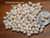 100 pcs light yellow and caramel hue Momi shells supply! #2039