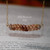 Burgundy and pink authentic Kahelelani shell necklace pendant 18 inch #351