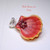 Niʻihau shell jewelry pendant with authentic Kahelelani shells and rare orange and gray sunrise shell