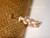 Genuine Hawaiian shell jewelry — 17½″ yellow Momi shell pendant necklace in classic Pikake style, handcrafted with fine 14K gold-filled findings