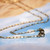 17 3/4" Authentic Niʻihau Momi & Kahelelani Shell Pendant Necklace with Tahitian Pearl #310