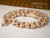 Authentic Niʻihau Momi lei featuring light Lenalena shells, tied in Kipona style with colorful Kahelelani accents. Hawaiian jewelry (ハワイアンジュエリー) created with aloha and tradition.