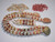 Niʻihau shell jewelry double Kipona style with Moonrise shell pendant handcrafted Hawaiian necklace and earrings set