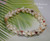 Niʻihau shell bracelet mixed momi blue yellow and pink kahelelani shells delicate island jewelry