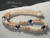 Long Hawaiian shell lei 26 inch length with Momi and Kahelelani shells and dark peacock Tahitian pearls, Kipona style handcrafted shell necklace, meaningful Hawaii shell jewelry gift under $1500