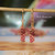 nier_3624
Dainty mini Kahelelani shell earrings hanging on gold filled hooks, ombre pink and burgundy tones in minimalist drop style, Hawaiian shell earrings gift for occasions under $100