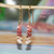 nier_3632
Mimi Hawaiian shell earrings with colorful Kahelelani shells in pink, burgundy, green and off white tones, dainty Niihau shell jewelry gift under $100 with gold filled hooks