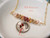 Rare Hawaiian shell necklace displayed on white dish featuring genuine size 15 Kahelelani shells from Niʻihau arranged in a soft colorful ombré blend with delicate gold filled chain. Handcrafted minimalist island jewelry showcasing the natural beauty and rarity of larger authentic Hawaiian shells.