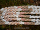 Option 2 (Kipona Coconut style):
Kipona Coconut style lei—42½" double twisted strands of Momi and Kahelelani shells from Ni‘ihau, full and flowing with vivid natural tones