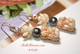 1½″ Pineapple-Inspired Niʻihau shell earrings featuring brown-spotted ʻŌnikiniki ʻĀhiehie Momi and Laiki shells crowned by an 8 mm+ peacock-tone Tahitian pearl. Earthy tones with tropical elegance.
