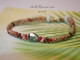 6 3/4” Pupu O Niihau Kahelelani shell bracelet #348