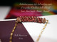 15 1/4" Kahelelani poepoe style necklace — authentic burgundy shells from Anini Beach, Kaua‘i
